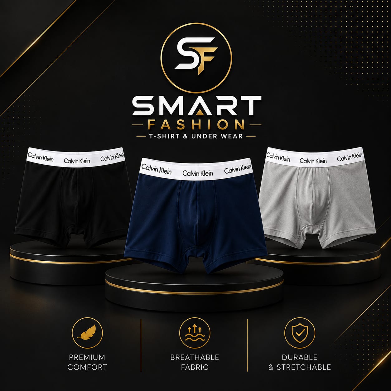 Smart Fashion premium underwear collection